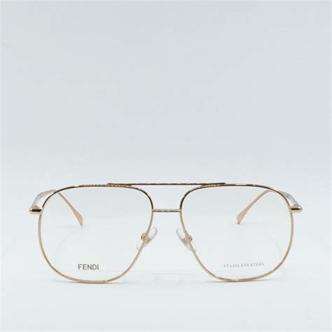 fendi ff0391|Fendi FF0391 Aviator Glasses .